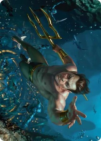 Namor the Sub-Mariner (06/45) Art Card (AMSH)