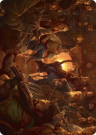 An Unexpected Party (06/54) Art Card (AHOB)