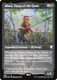 Miara, Thorn of the Glade - Foil Etched