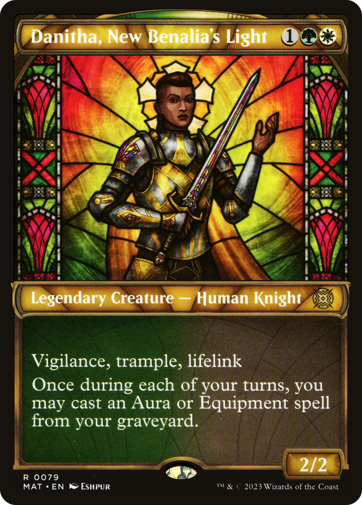 Danitha, New Benalia's Light (0079) (Showcase) - Foil