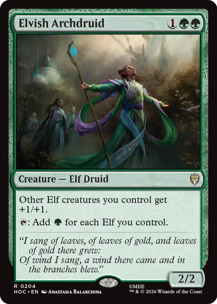 Elvish Archdruid (HOC)