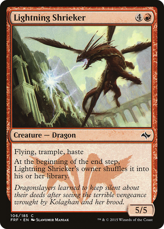 Lightning Shrieker - Foil