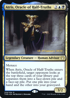 Atris, Oracle of Half-Truths (209) (Prerelease) - Foil