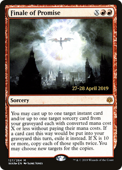Finale of Promise (127) (Prerelease) - Foil