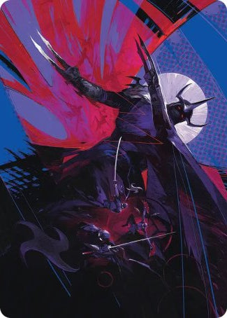 Shredder's Technique (07/54) Art Card (ATMT)