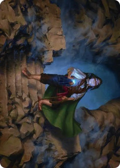 Bilbo, Thief in the Night (07/54) Art Card (AHOB)
