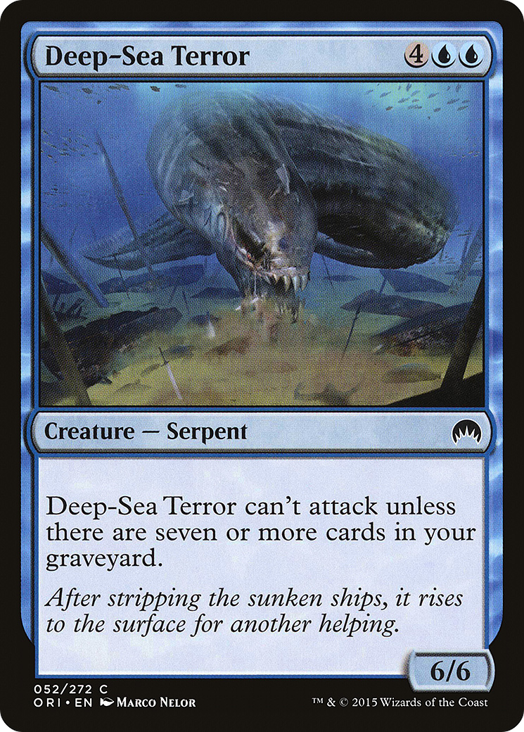 Deep-Sea Terror - Foil
