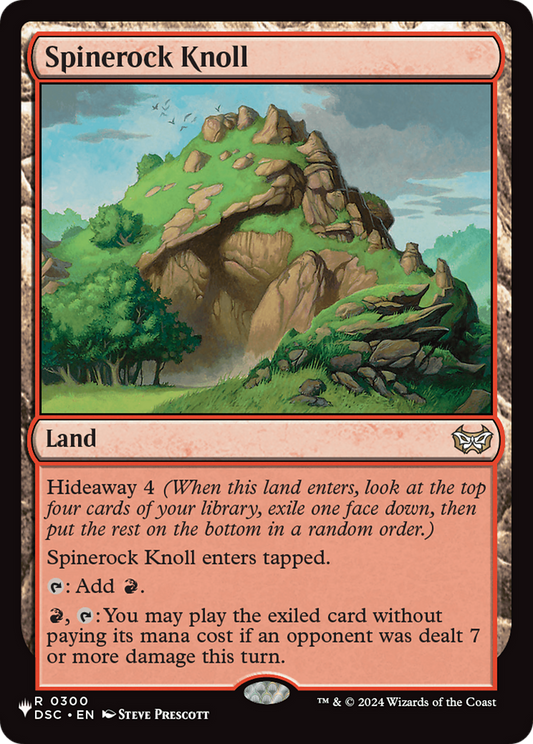Spinerock Knoll (0300) (PLST)