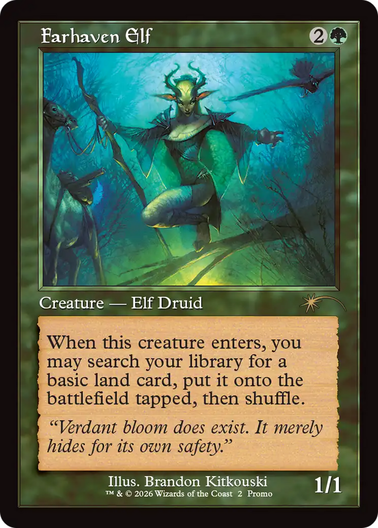 Farhaven Elf (0002) (Retro Frame) (PW26)