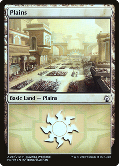 Plains (A08) (Ravnica Weekend) - Foil