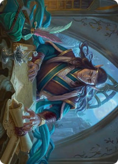 Elrond, Moon-Reader (09/54) Art Card (AHOB)