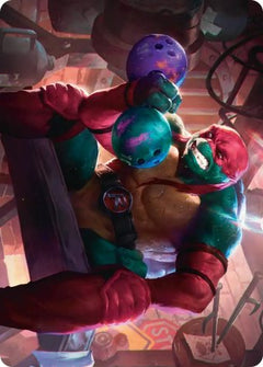 Raphael, Tough Turtle (09/54) Art Card (ATMT)