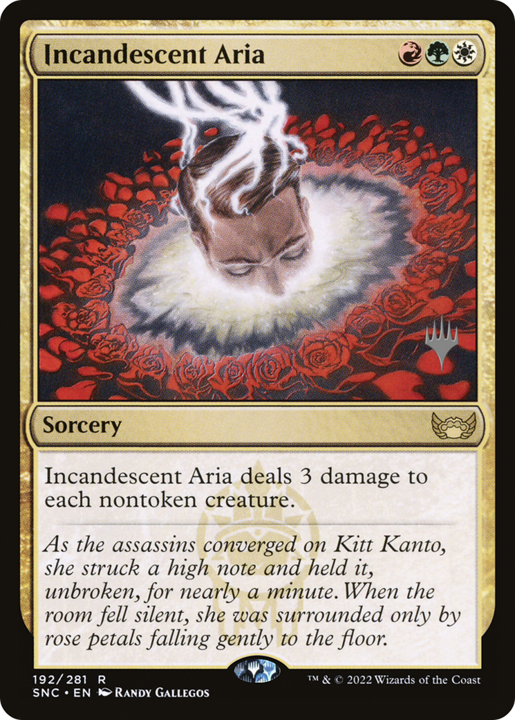 Incandescent Aria (192) (Promo Pack) - Foil