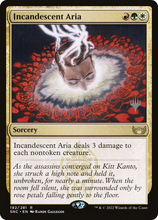 Incandescent Aria (192) (Promo Pack) - Foil