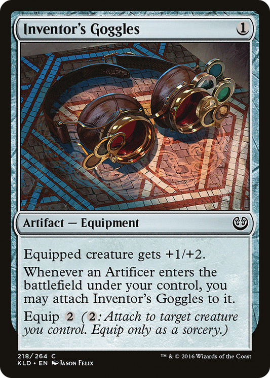 Inventor's Goggles - Foil