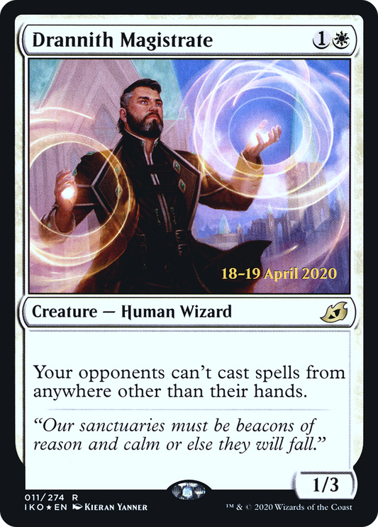 Drannith Magistrate (011) (Prerelease) - Foil