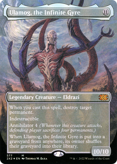 Ulamog, the Infinite Gyre (577) (Borderless) - Textured Foil