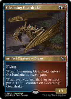 Gleaming Geardrake (0424) (Promo Pack) - Foil