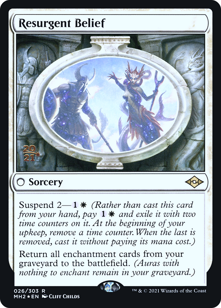 Resurgent Belief (026) (Prerelease) - Foil