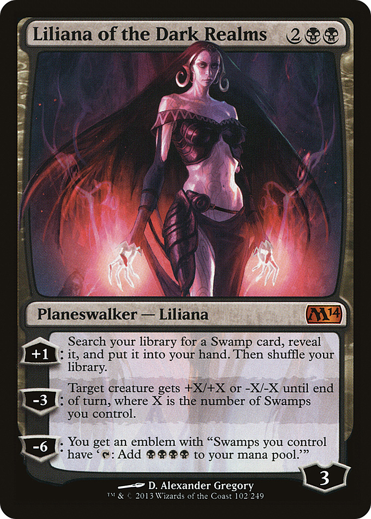 Liliana of the Dark Realms - Foil