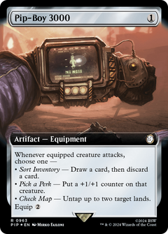 Pip-Boy 3000 (0963) (Extended Art) - Surge Foil