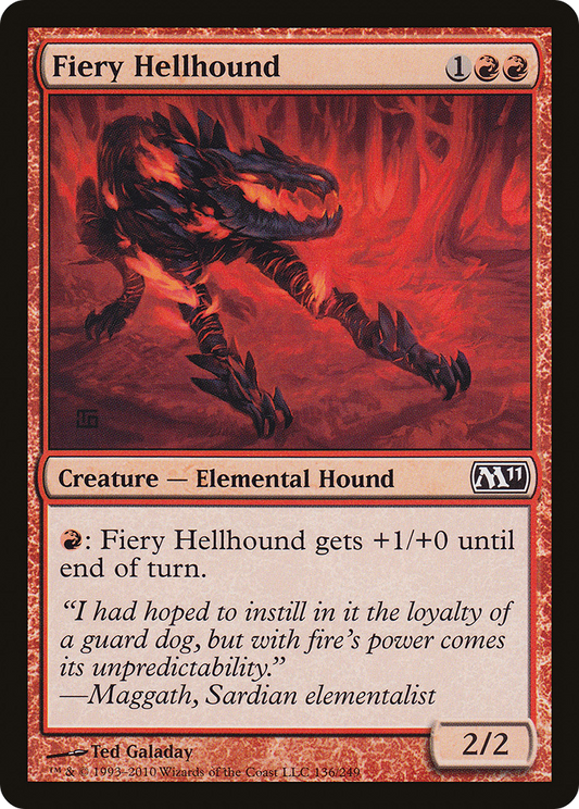 Fiery Hellhound - Foil