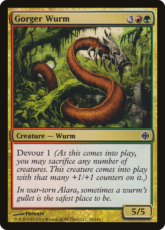 Gorger Wurm - Foil