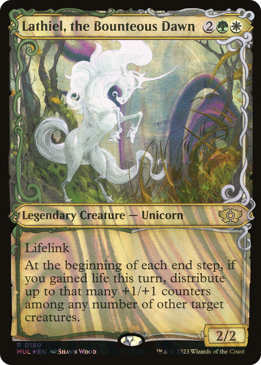 Lathiel, the Bounteous Dawn (0180) (Showcase) - Halo Foil