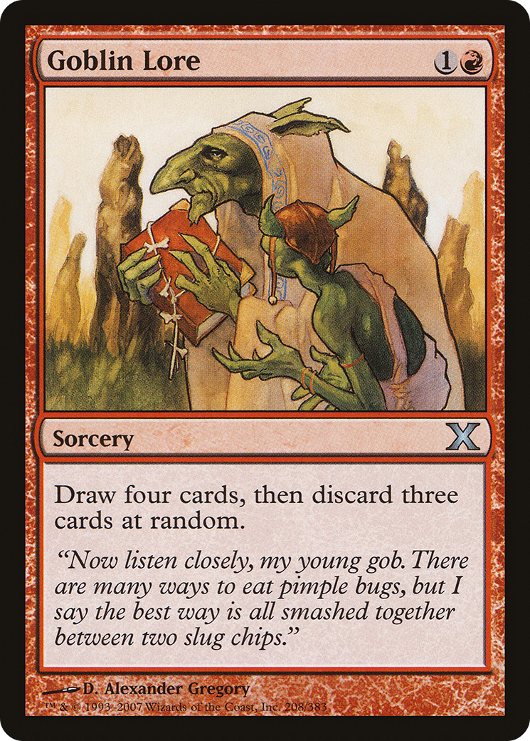 Goblin Lore - Foil