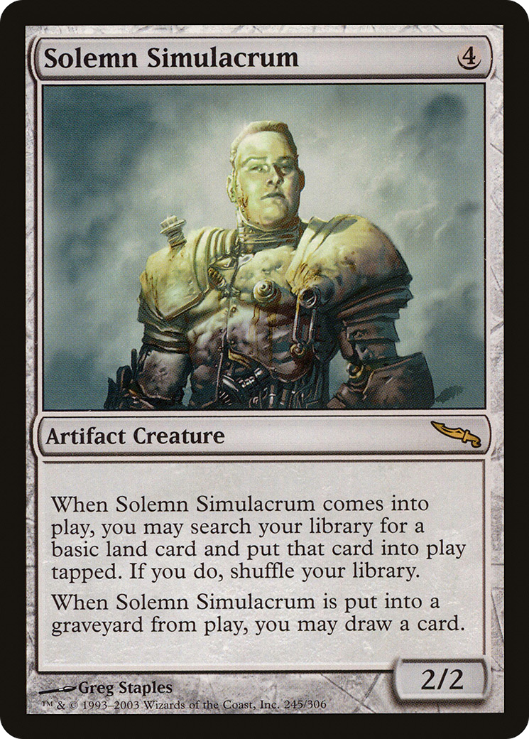 Solemn Simulacrum - Foil