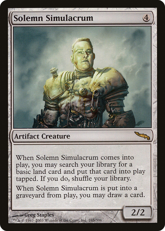 Solemn Simulacrum - Foil