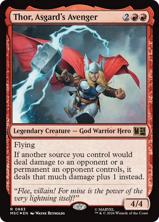 Thor, Asgard's Avenger (0883) (MSC) - Surge Foil