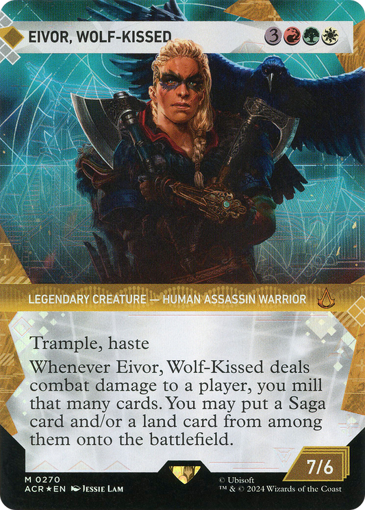 Eivor, Wolf-Kissed (0270) (Showcase) - Textured Foil