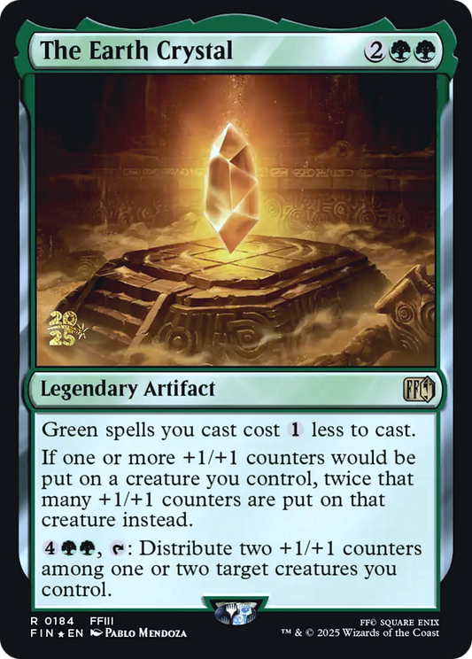The Earth Crystal (0184) (Prerelease) - Foil