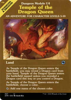 Temple of the Dragon Queen (357) (Showcase) - Foil