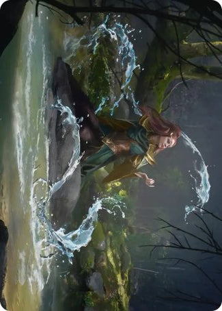 Mirkwood Meditator (10/54) Art Card (AHOB)
