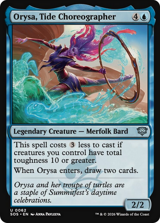 Orysa, Tide Choreographer (0062) (SOS) - Foil