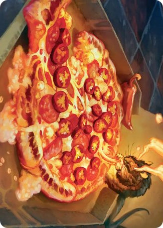 Spicy Oatmeal Pizza (11/54) Art Card (ATMT)