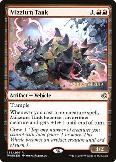 Mizzium Tank (138) (Prerelease) - Foil