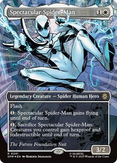 Spectacular Spider-Man (0241) (Borderless) - Textured Foil