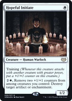 Hopeful Initiate (020) (Prerelease) - Foil
