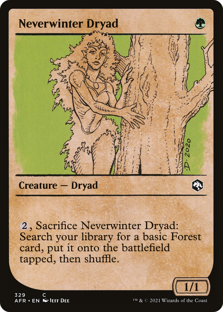 Neverwinter Dryad (329) (Showcase)