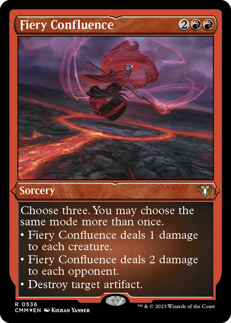 Fiery Confluence (0536) - Foil Etched