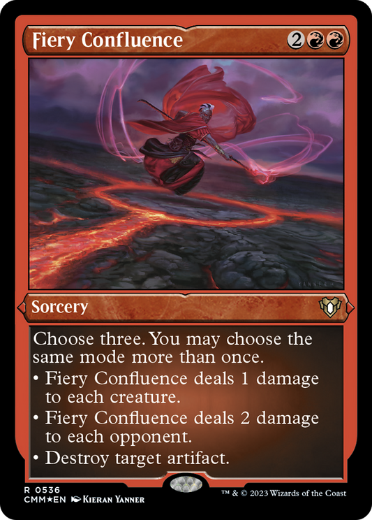Fiery Confluence (0536) - Foil Etched