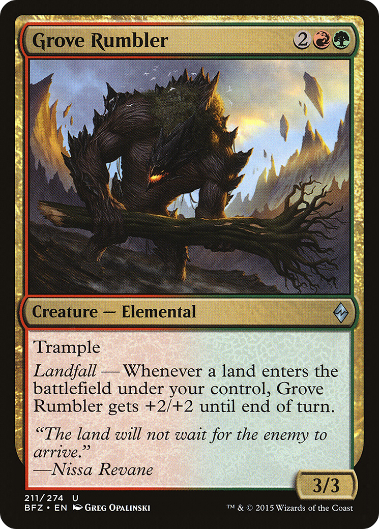 Grove Rumbler - Foil