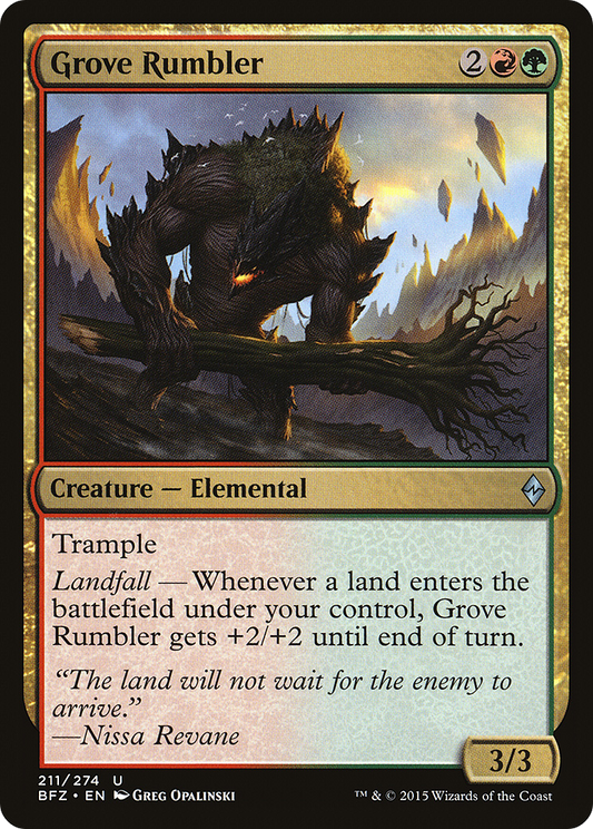 Grove Rumbler - Foil