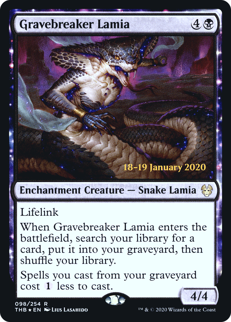 Gravebreaker Lamia (098) (Prerelease) - Foil