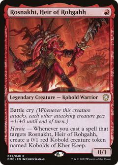 Rosnakht, Heir of Rohgahh - Foil