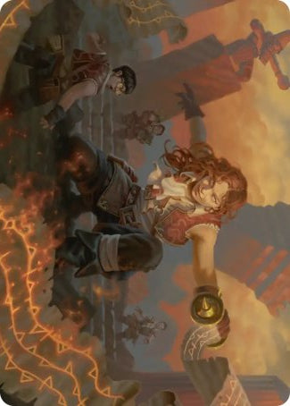 Zealous Lorecaster (14/54) Art Card (ASOS)