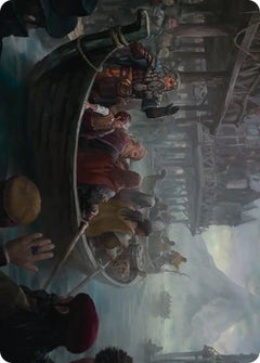 Uneasy Partings (14/54) Art Card (AHOB)